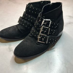 Topshop Moto Ankle Boots